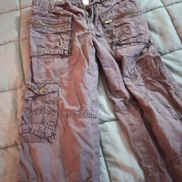 okaidi brown cargo pants size 10-12 (large) boys - Picture 2 of 6